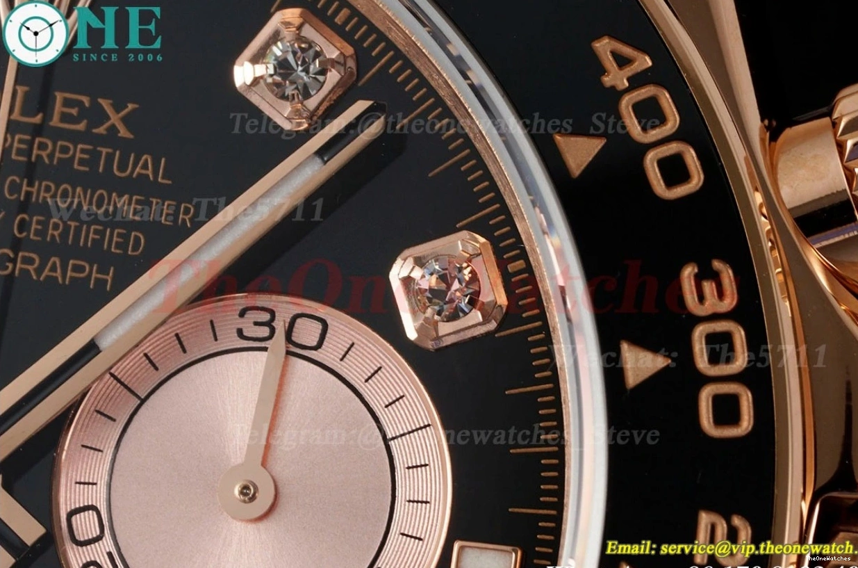 (Gain RG RU Weight) 40mm Daytona 126515 Dia QF Black SH4131 0113